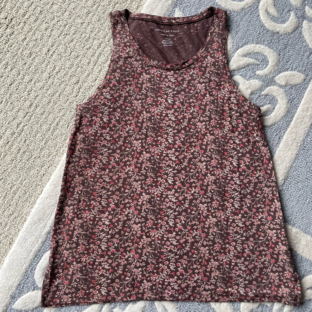 American Eagle floral tank top